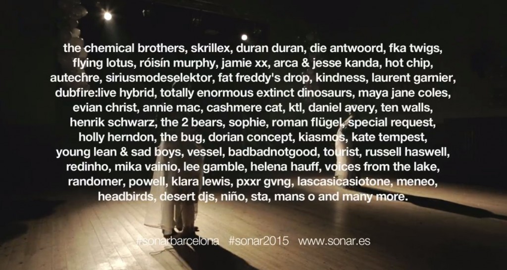 sonar festival 2015 lineup